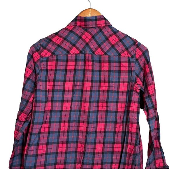 Gap western plaid belted shirt dress. Size small - Picture 8 of 11